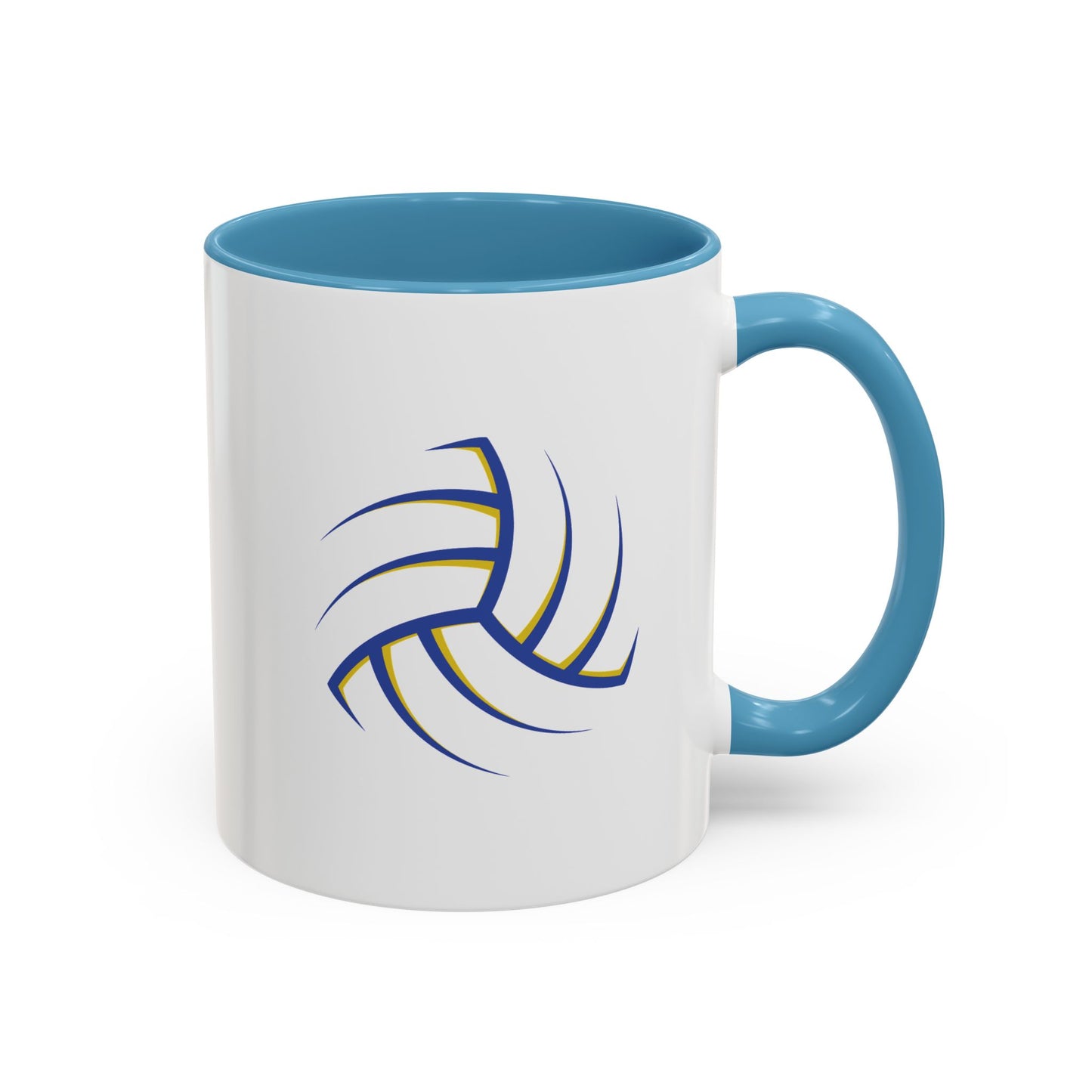 Custom Yellow & Blue Stylish Gaelic Football Coffee Mug