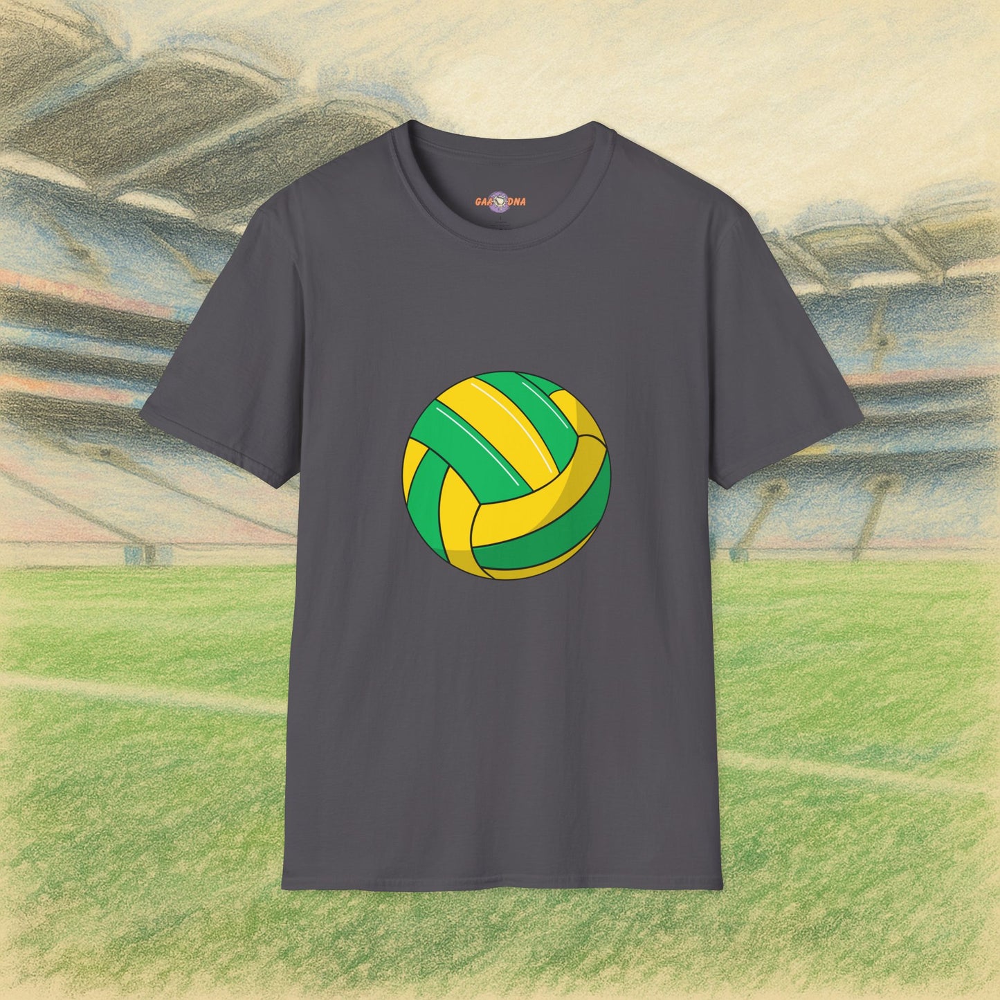 Customise Green & Yellow Gaelic Football