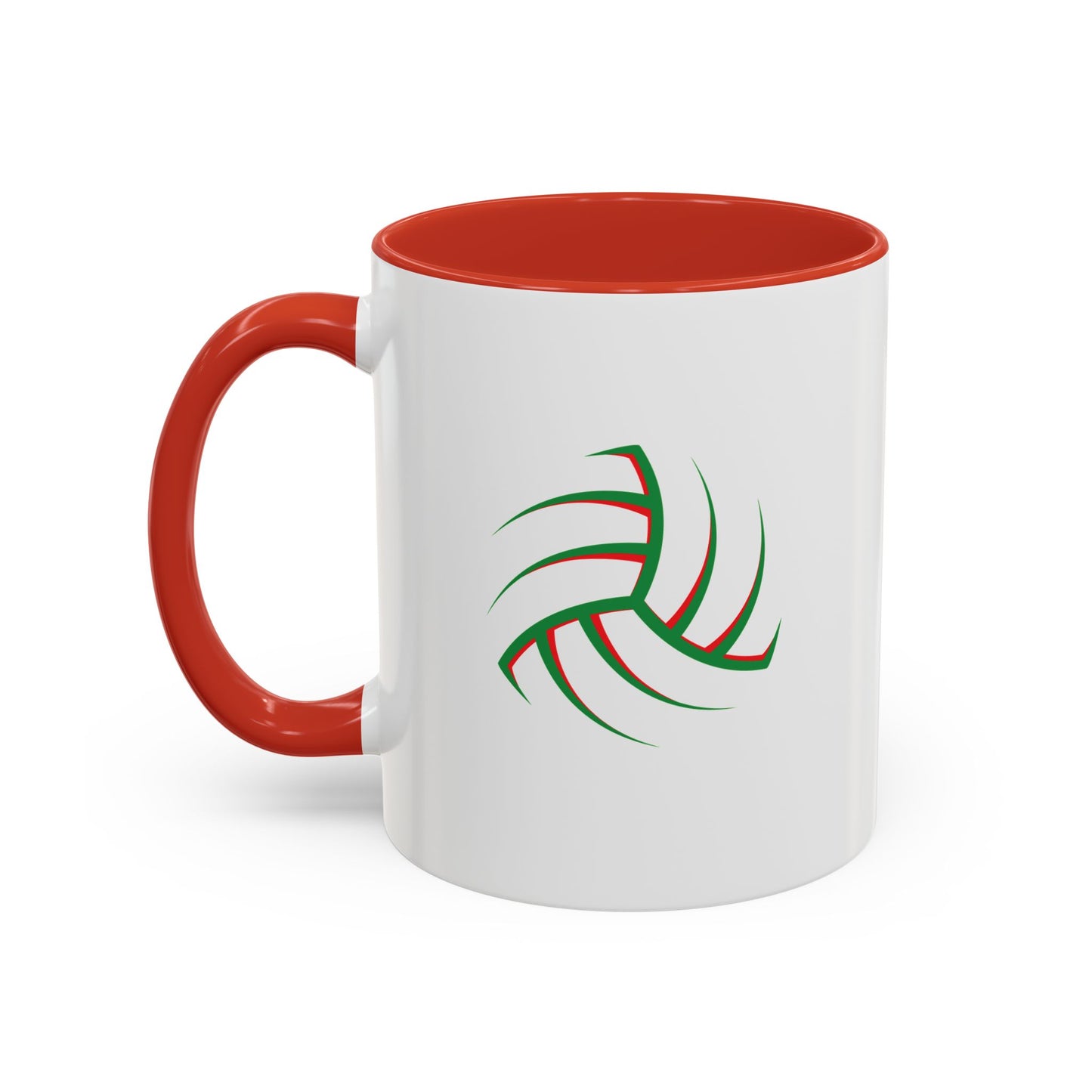 Customise Red & Green Gaelic Football Coffee Mug