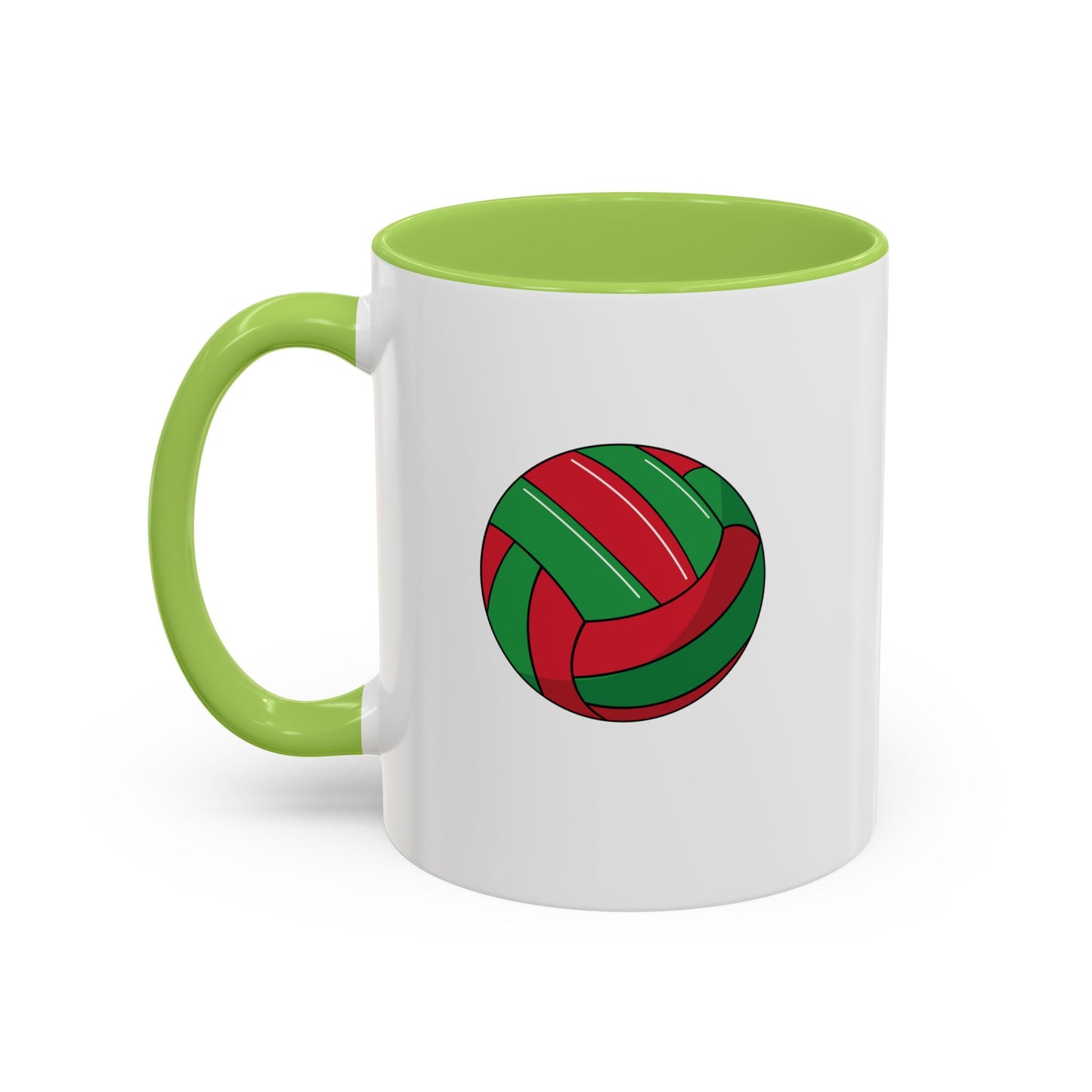 Customise Red & Green Gaelic Football Coffee Mug