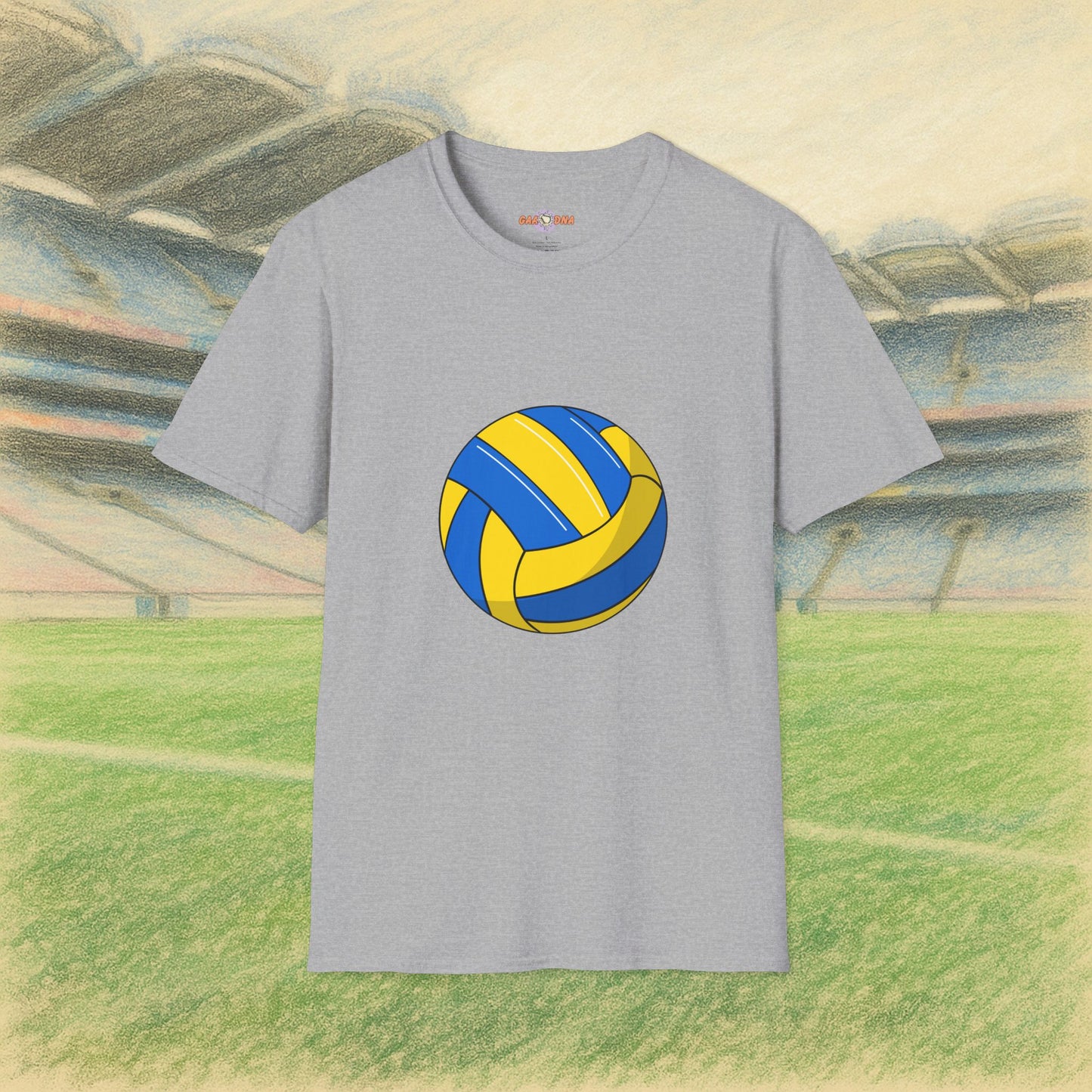 Custom Yellow & Blue Gaelic Tee