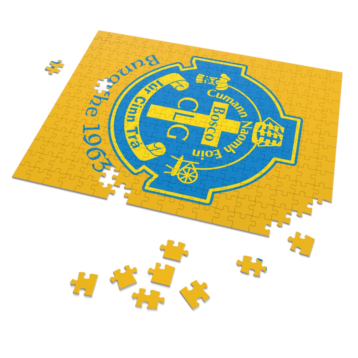 Bosco Crest Jigsaw Puzzle with Tin