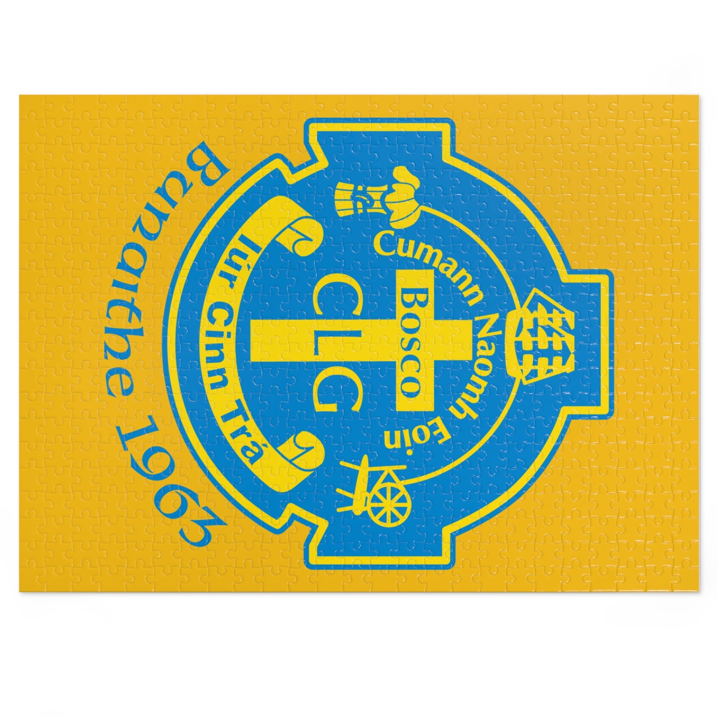 Bosco Crest Jigsaw Puzzle with Tin