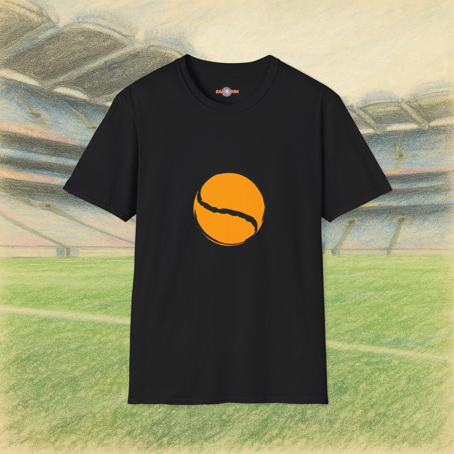 Customise Black & Gold Sliotar Tee