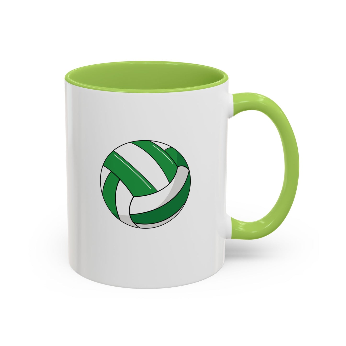 Customise Green & White Gaelic Football Coffee Mug