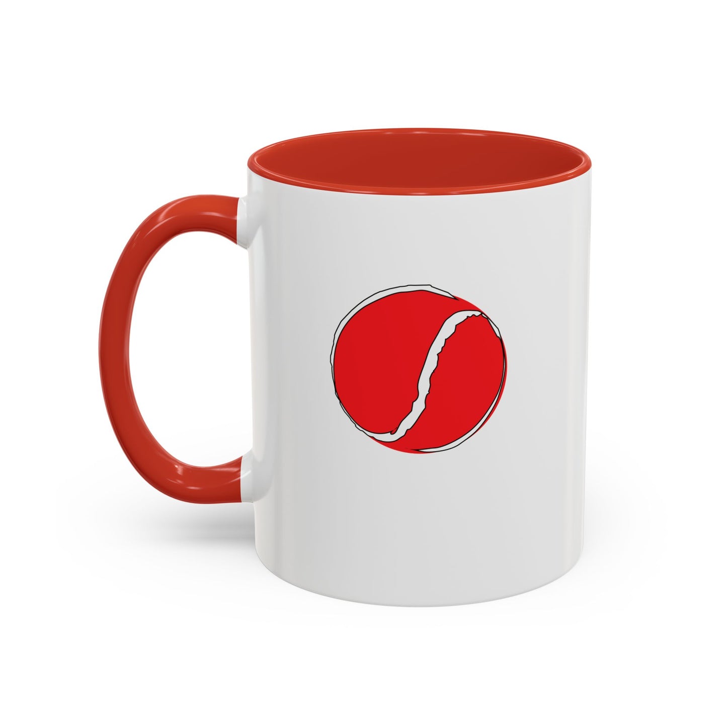Customise Red & White Sliotar Coffee Mug