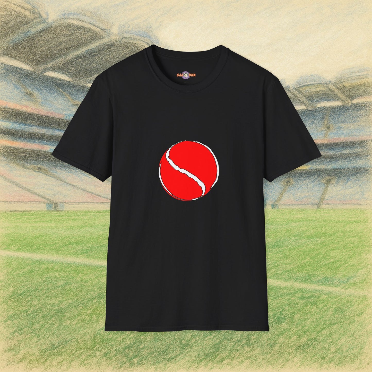 Customise Red & White Sliotar Tee
