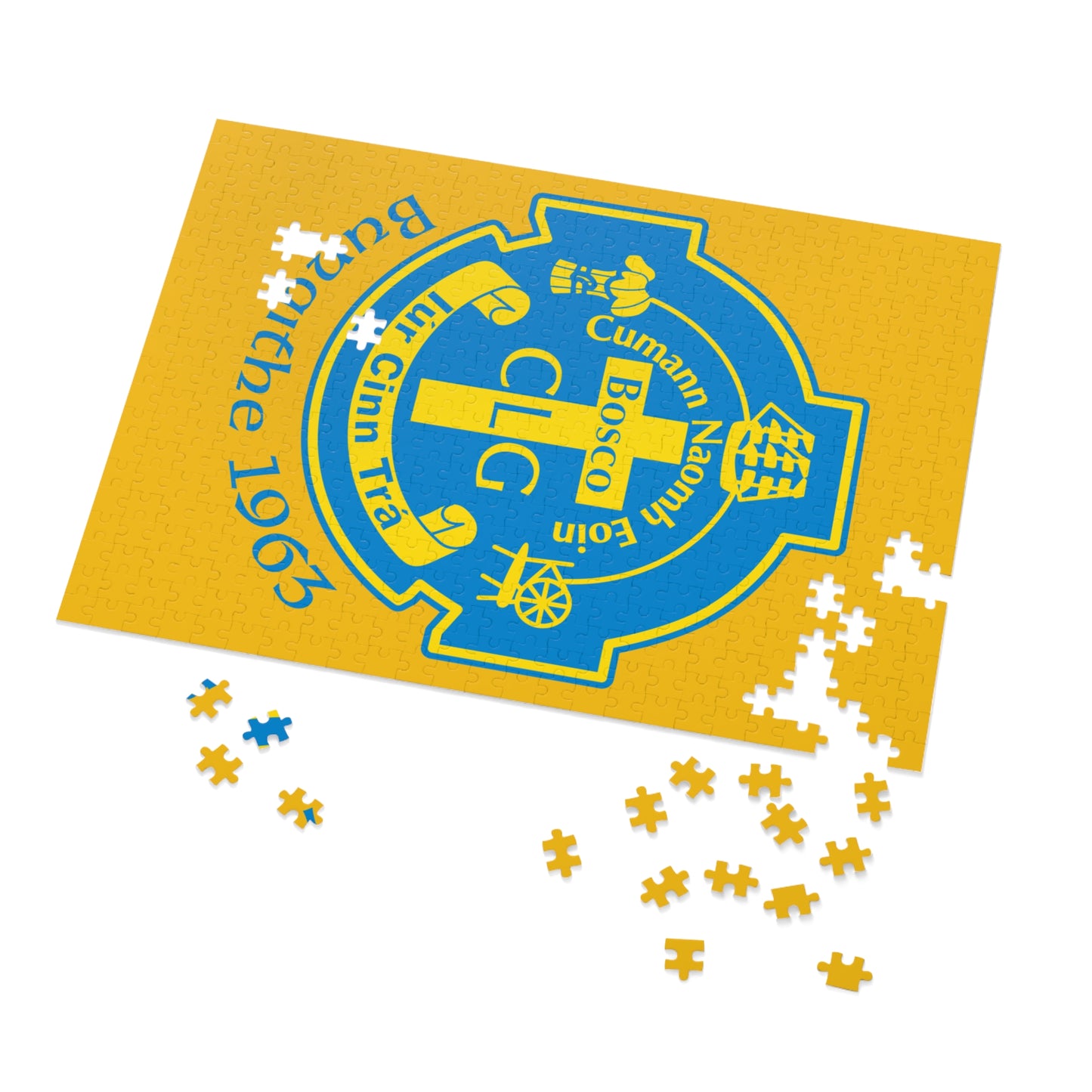 Bosco Crest Jigsaw Puzzle with Tin