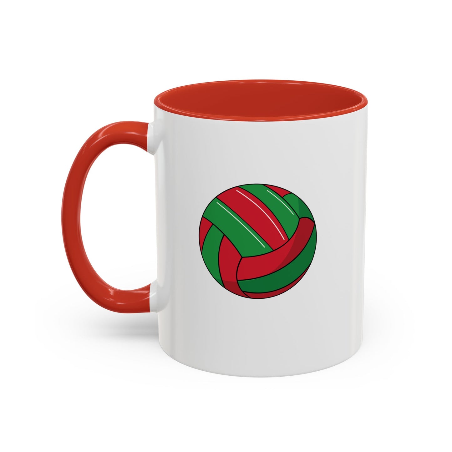 Customise Red & Green Gaelic Football Coffee Mug