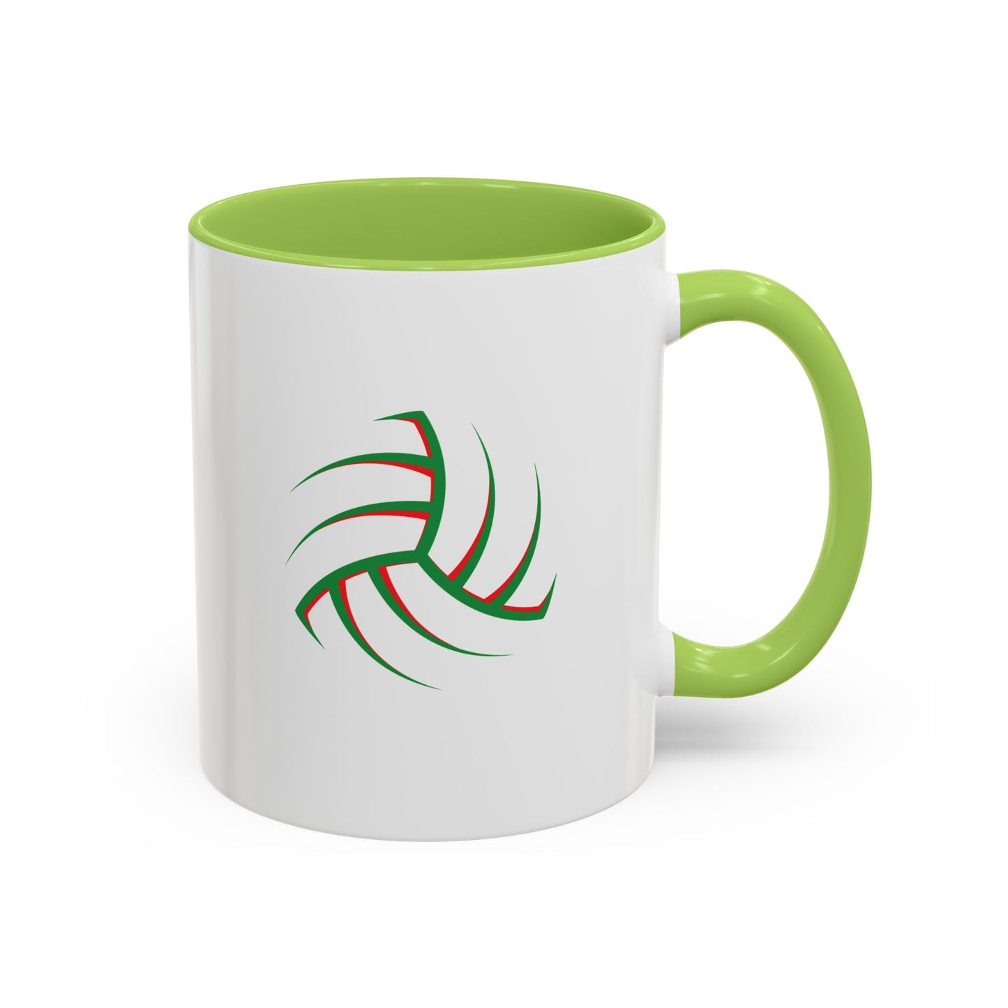 Customise Red & Green Gaelic Football Coffee Mug