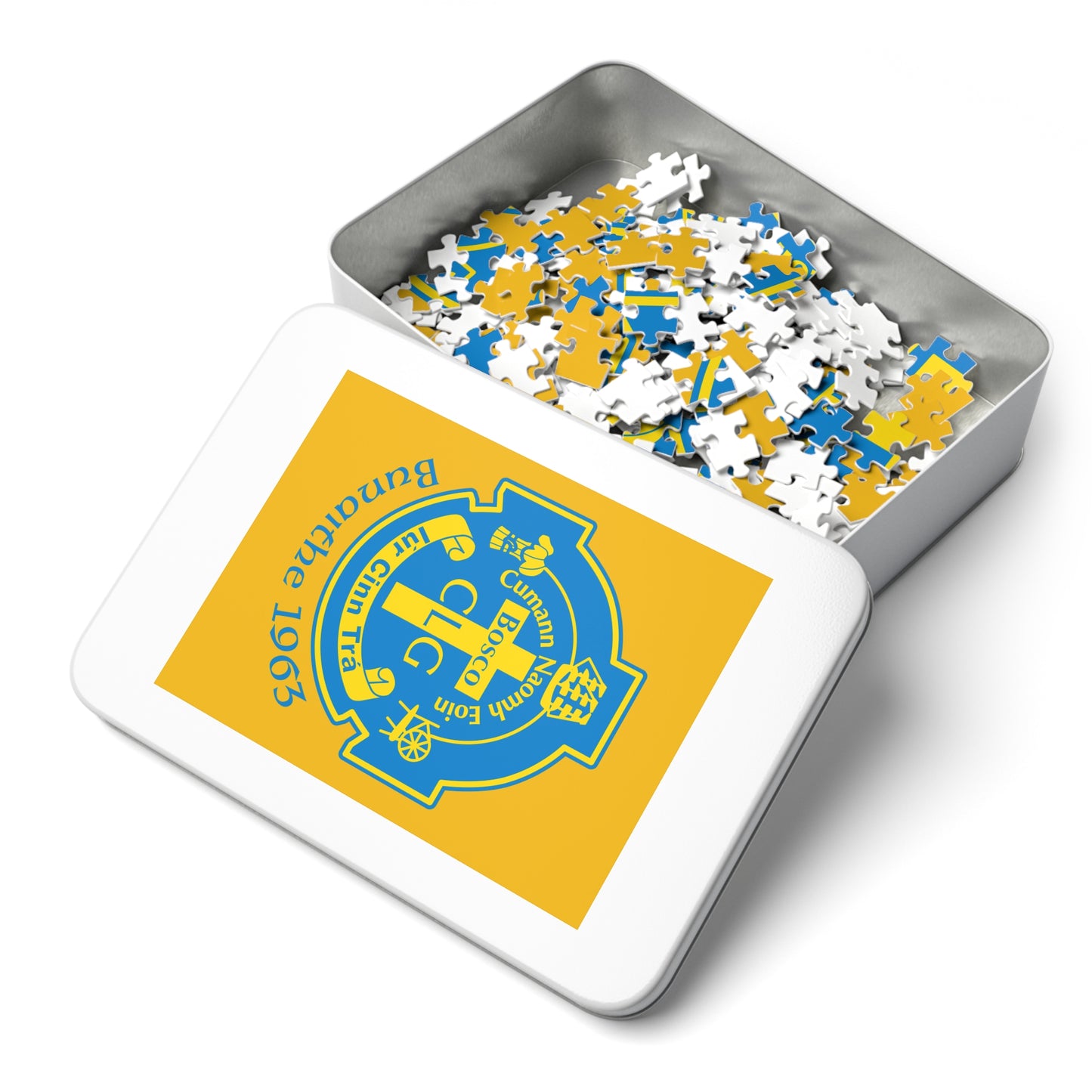 Bosco Crest Jigsaw Puzzle with Tin