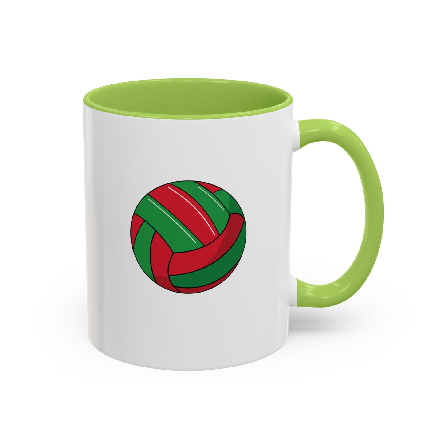 Customise Red & Green Gaelic Football Coffee Mug
