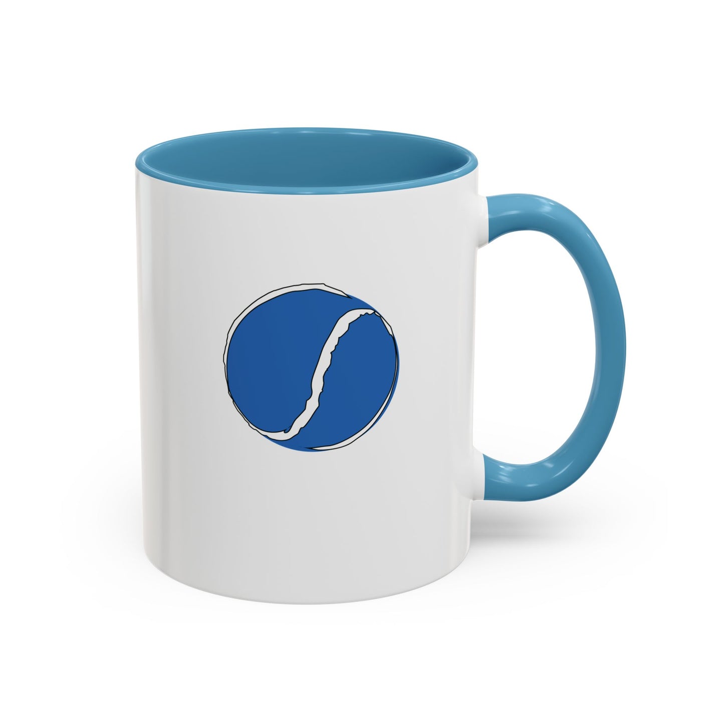 Customise Blue & White Sliotar Coffee Mug