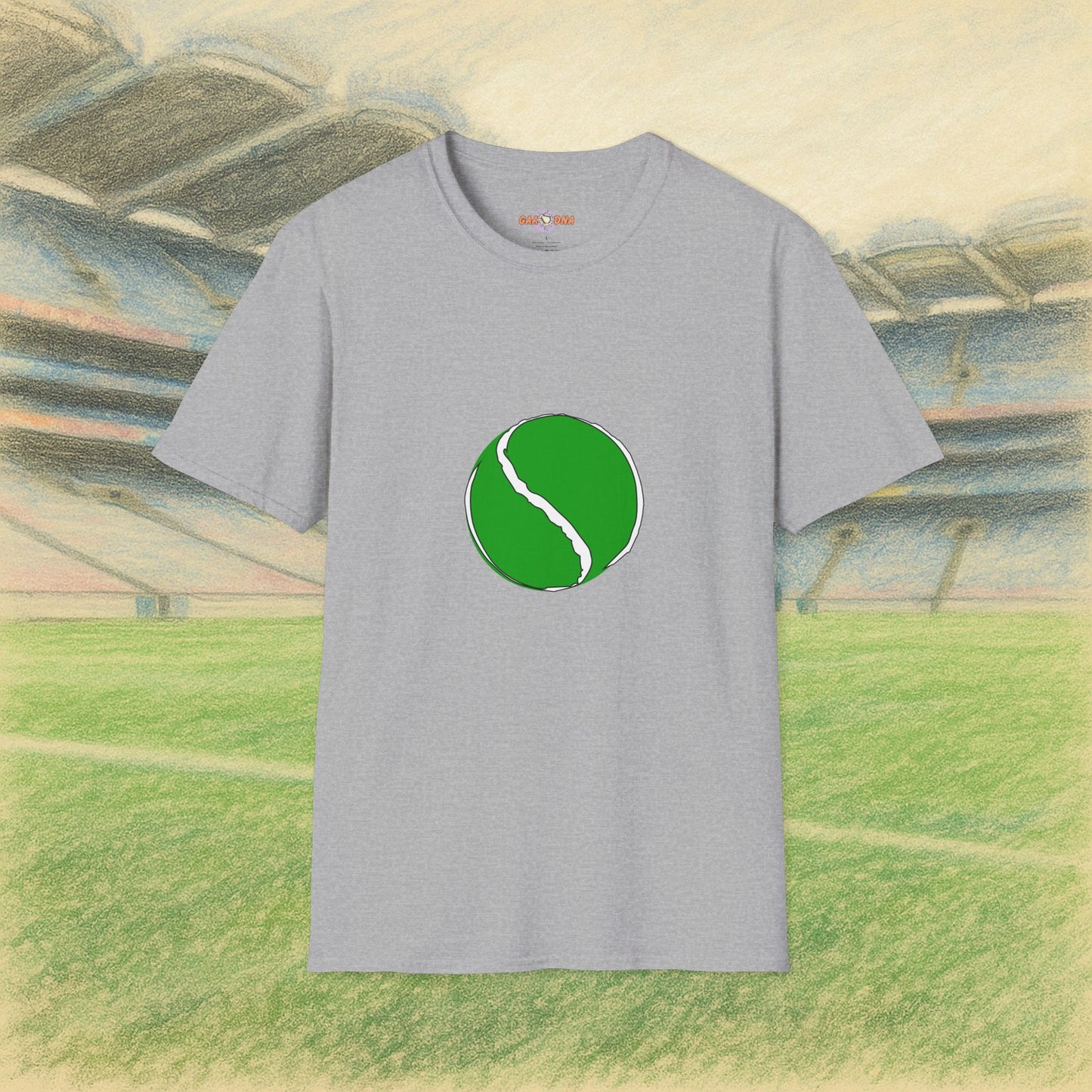 Customise Green & White Sliotar Tee