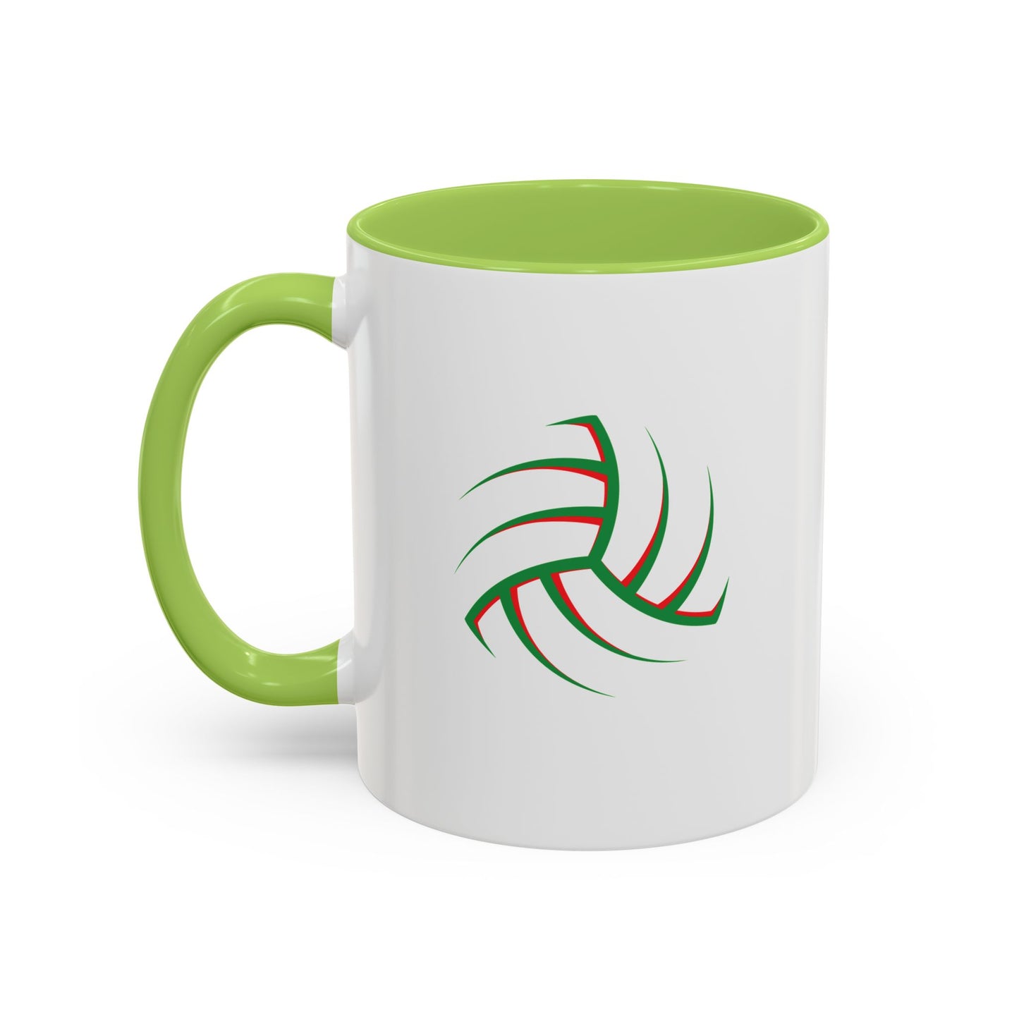 Customise Red & Green Gaelic Football Coffee Mug