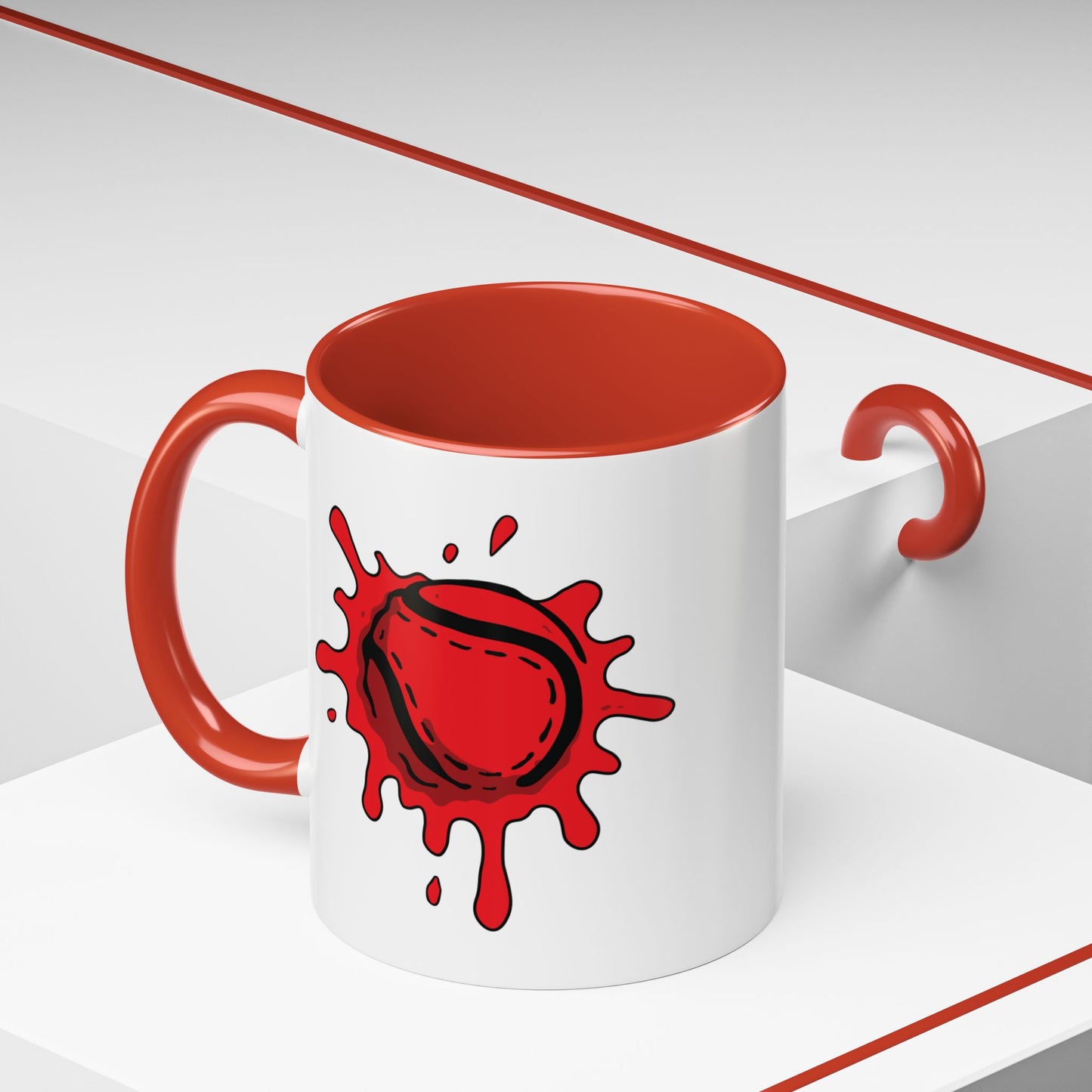Down Hurling Splat Coffee Mug