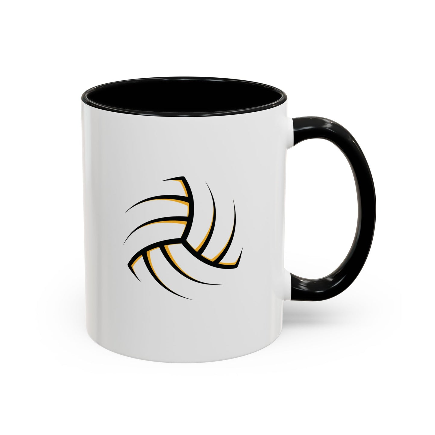 Customise Black & Gold Gaelic Football Coffee Mug