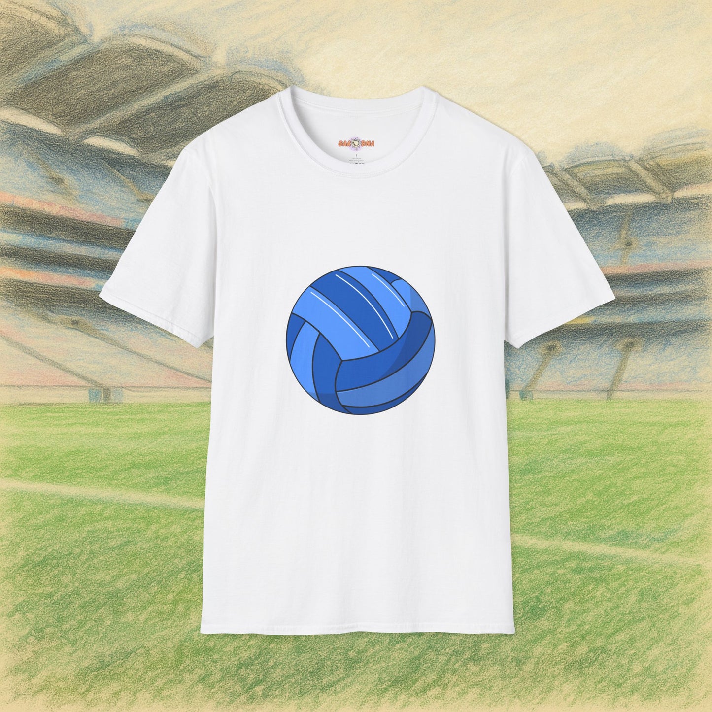 Customise Navy and Blue Gaelic Football Tee