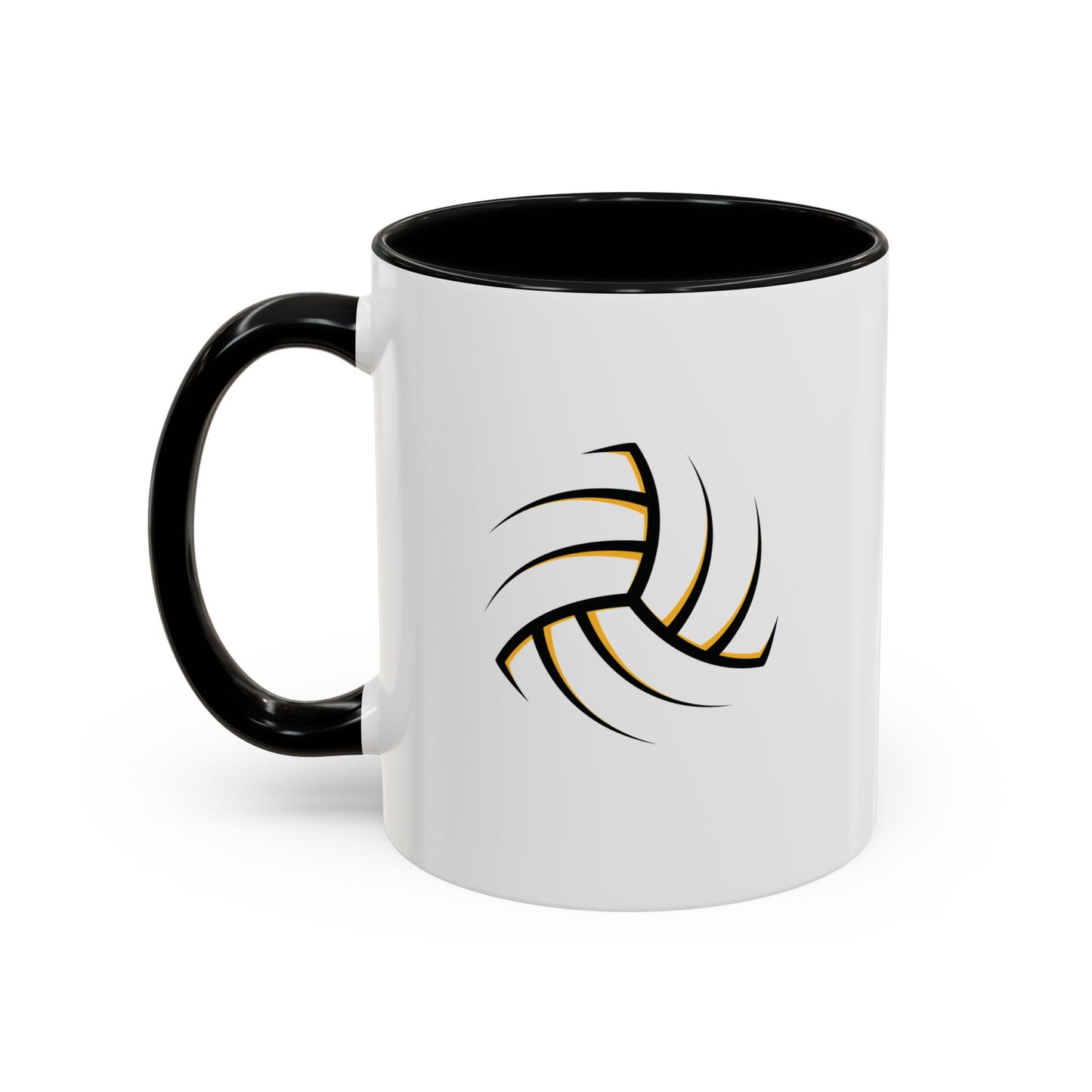 Customise Black & Gold Gaelic Football Coffee Mug