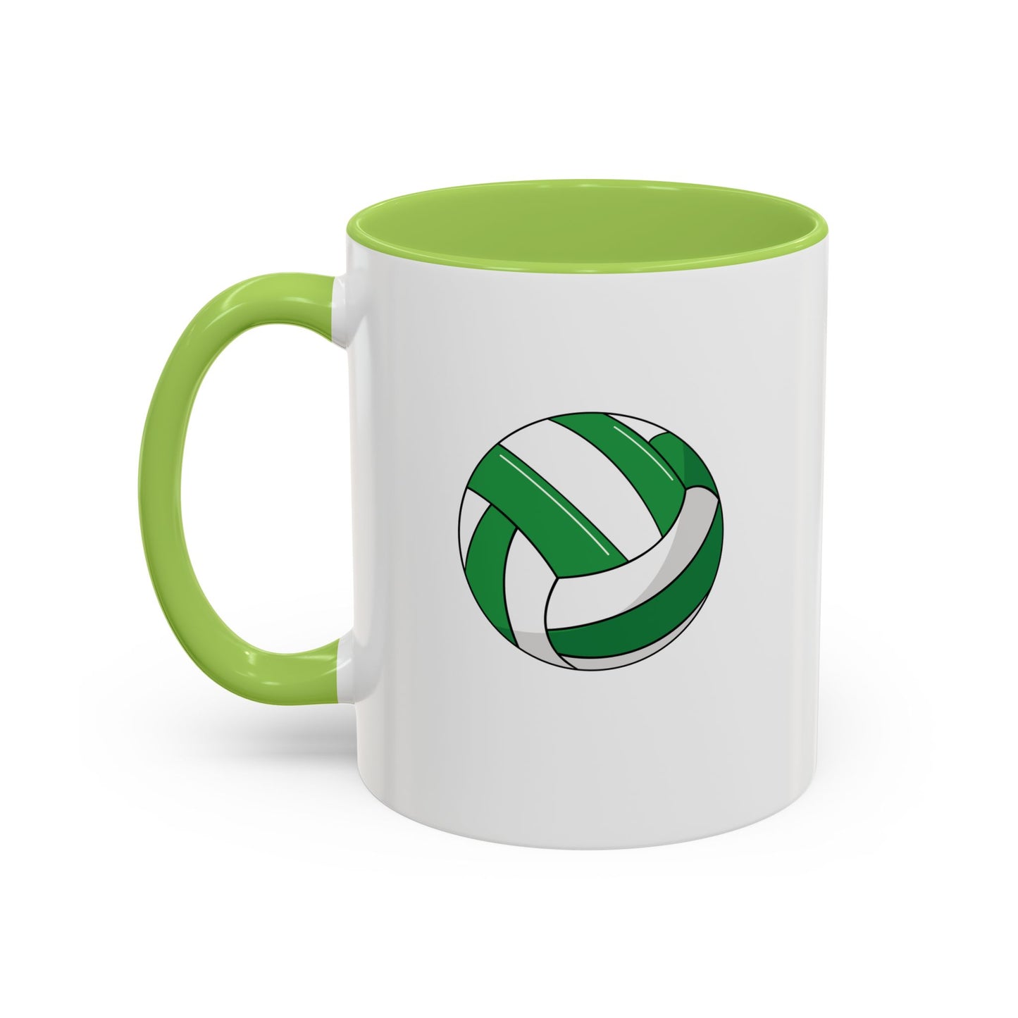 Customise Green & White Gaelic Football Coffee Mug