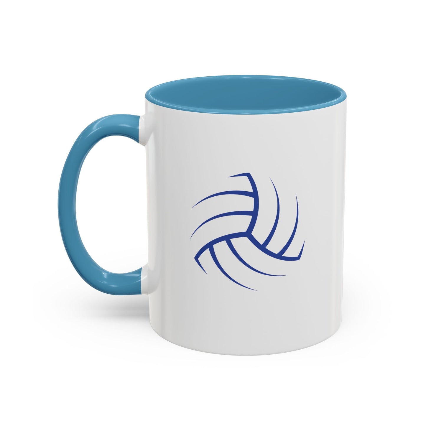 Customise Blue & White Gaelic Football Coffee Mug
