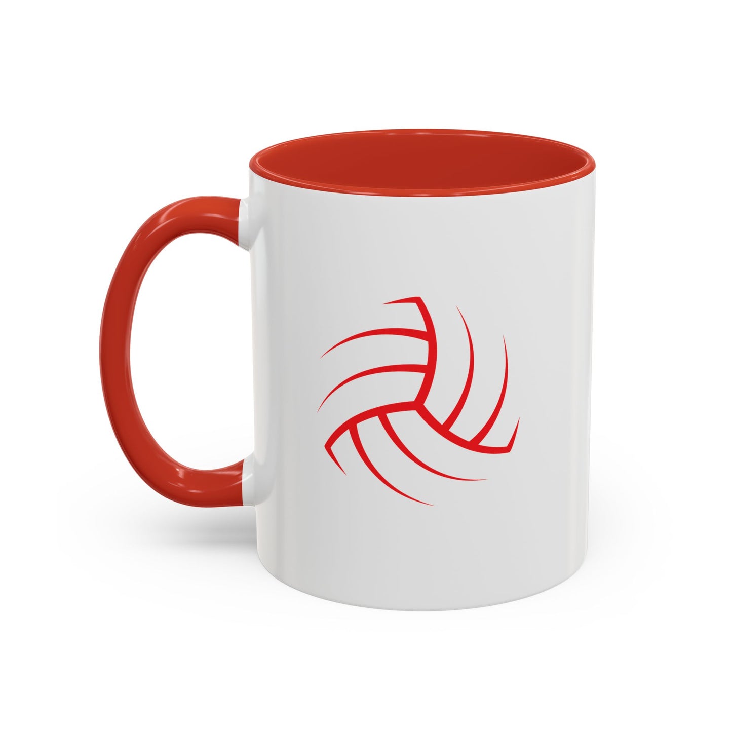 Customise Red & White Gaelic Football Coffee Mug