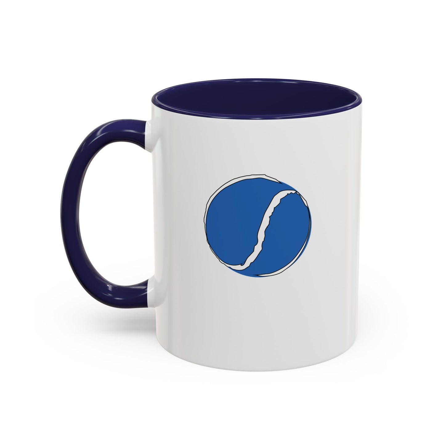 Customise Blue & White Sliotar Coffee Mug