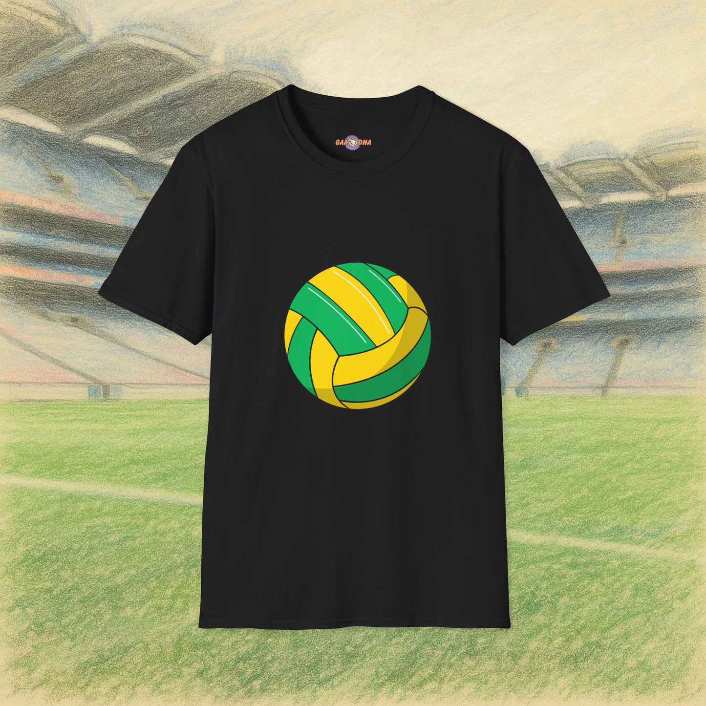 Customise Green & Yellow Gaelic Football