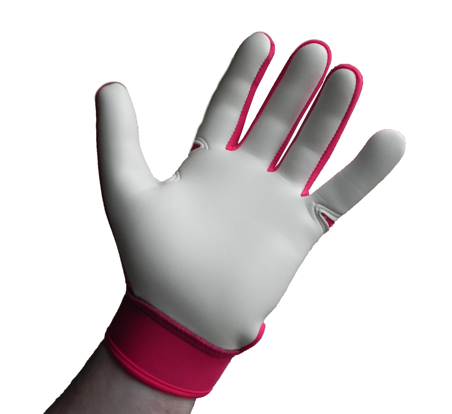 Pink / White Gaelic Football Gloves