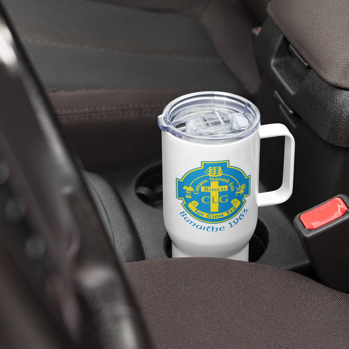 Bosco Travel mug with a handle