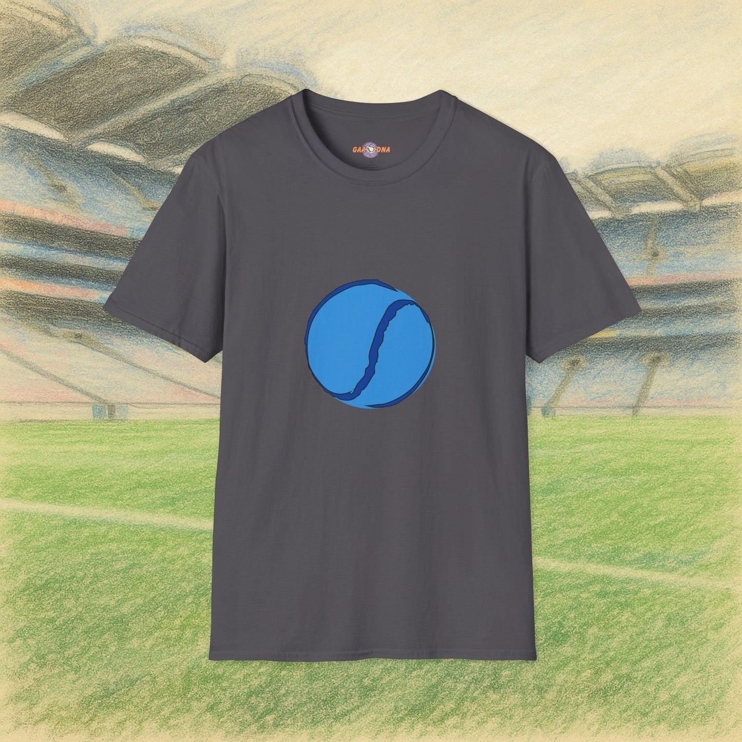Customise Navy & Blue Sliotar Tee