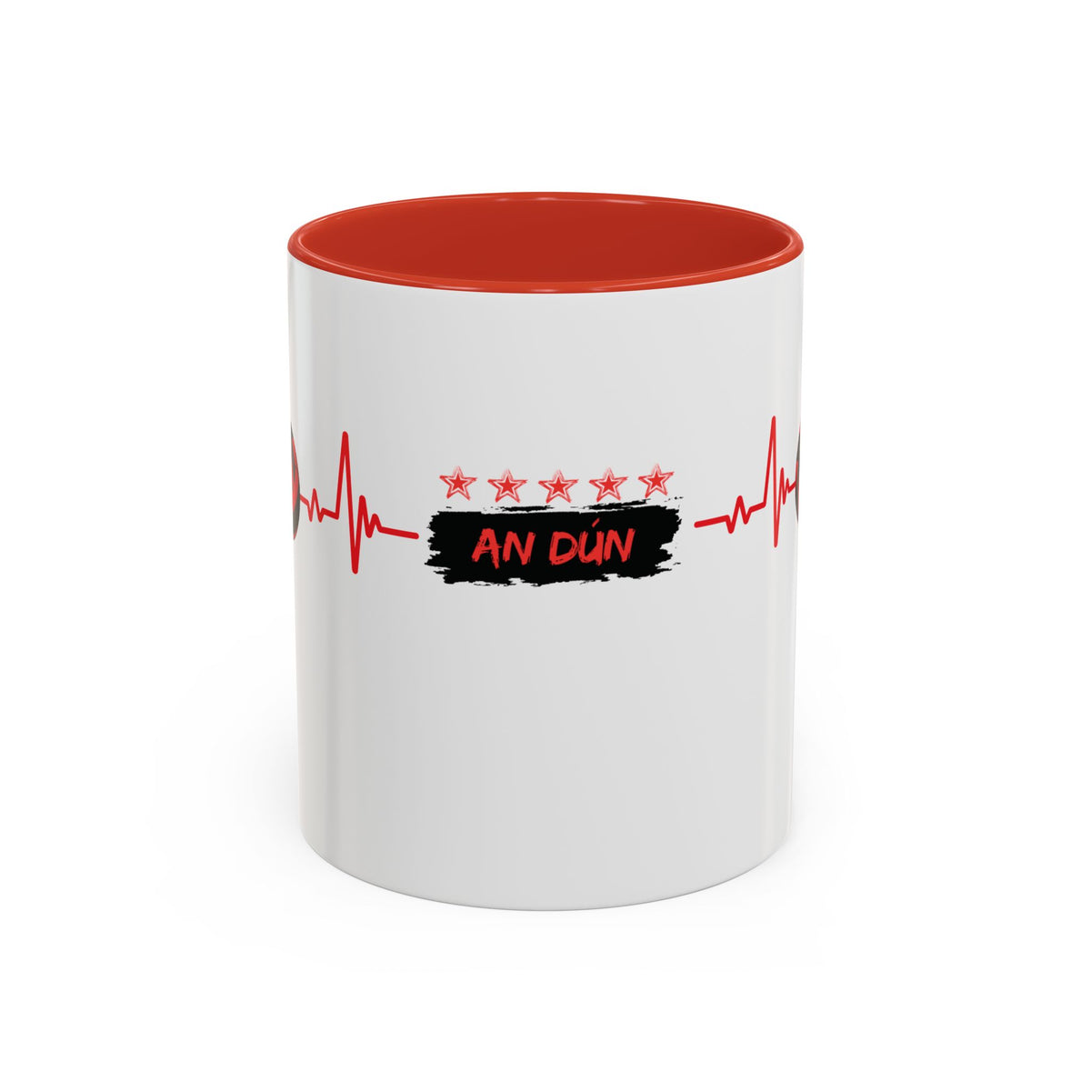 Down Heartbeat & Stars Coffee Mug —  11/15oz