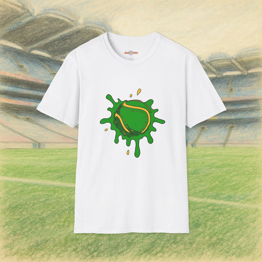 Green & Yellow Sliotar Splat!