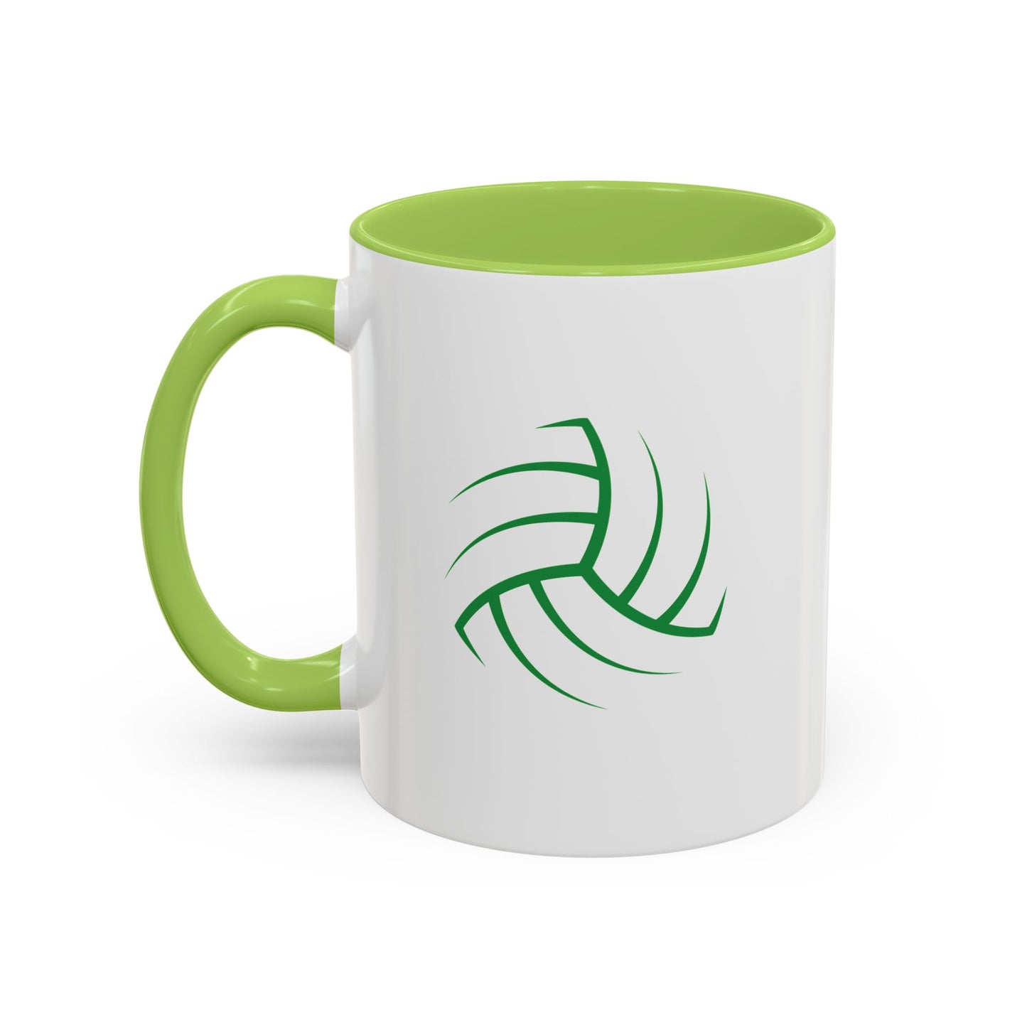 Customise Green & White Gaelic Football  Coffee Mug