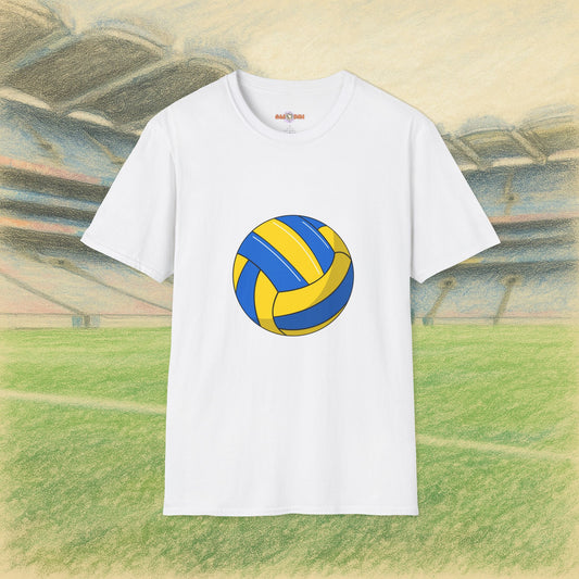 Custom Yellow & Blue Gaelic Tee