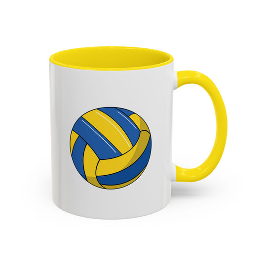 Custom Yellow & Blue Gaelic Football Coffee Mug