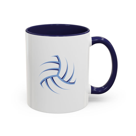 Customise Navy & Blue Gaelic Football  Coffee Mug
