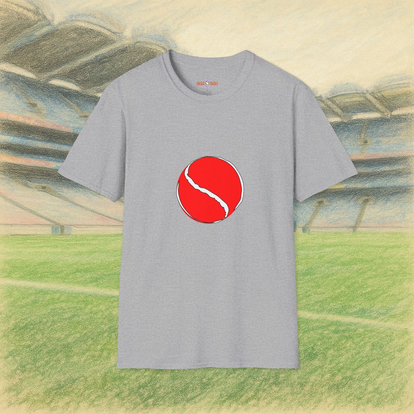 Customise Red & White Sliotar Tee