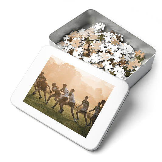 Bosco Minors Jigsaw Puzzle with Tin