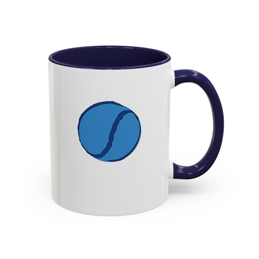 Customise Navy & Blue Sliotar Coffee Mug