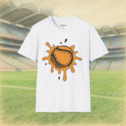 Black & Gold Sliotar Splat! Tee