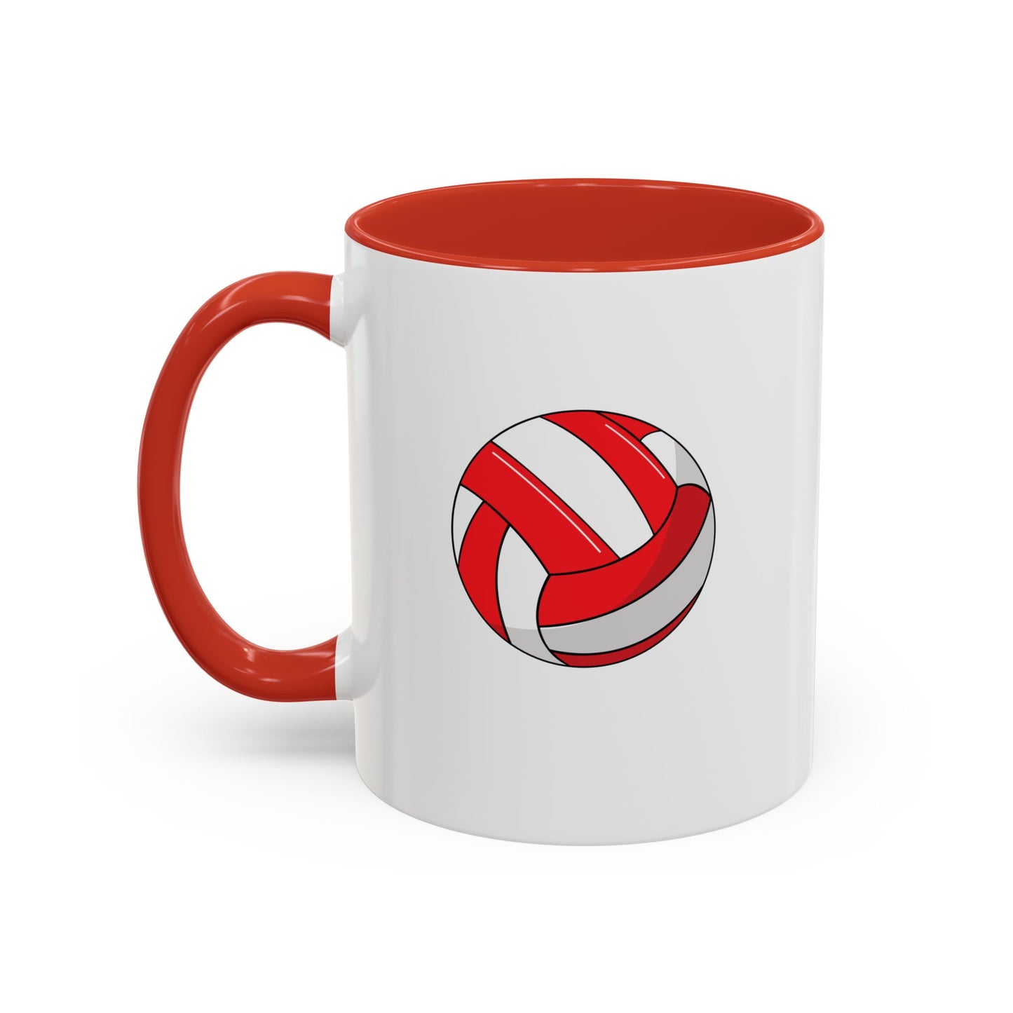 Customise Red & White Gaelic Football Coffee Mug