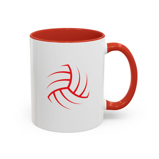 Customise Red & White Gaelic Football  Coffee Mug