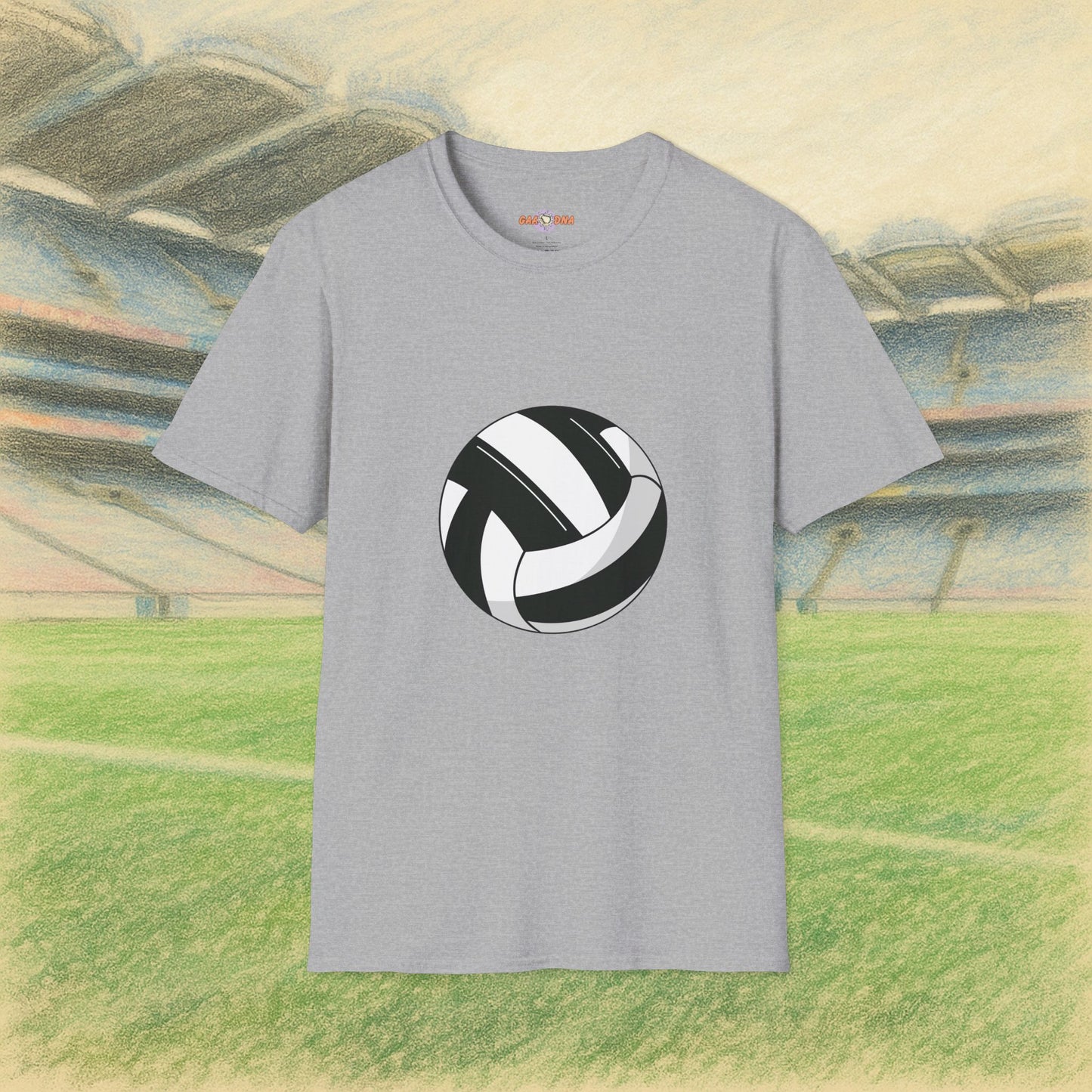 Customise Black & White Gaelic Football Tee