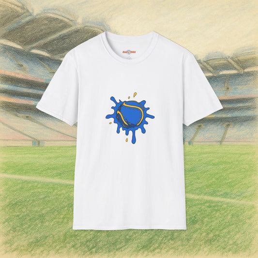 Yellow & Blue Sliotar Splat! Tee