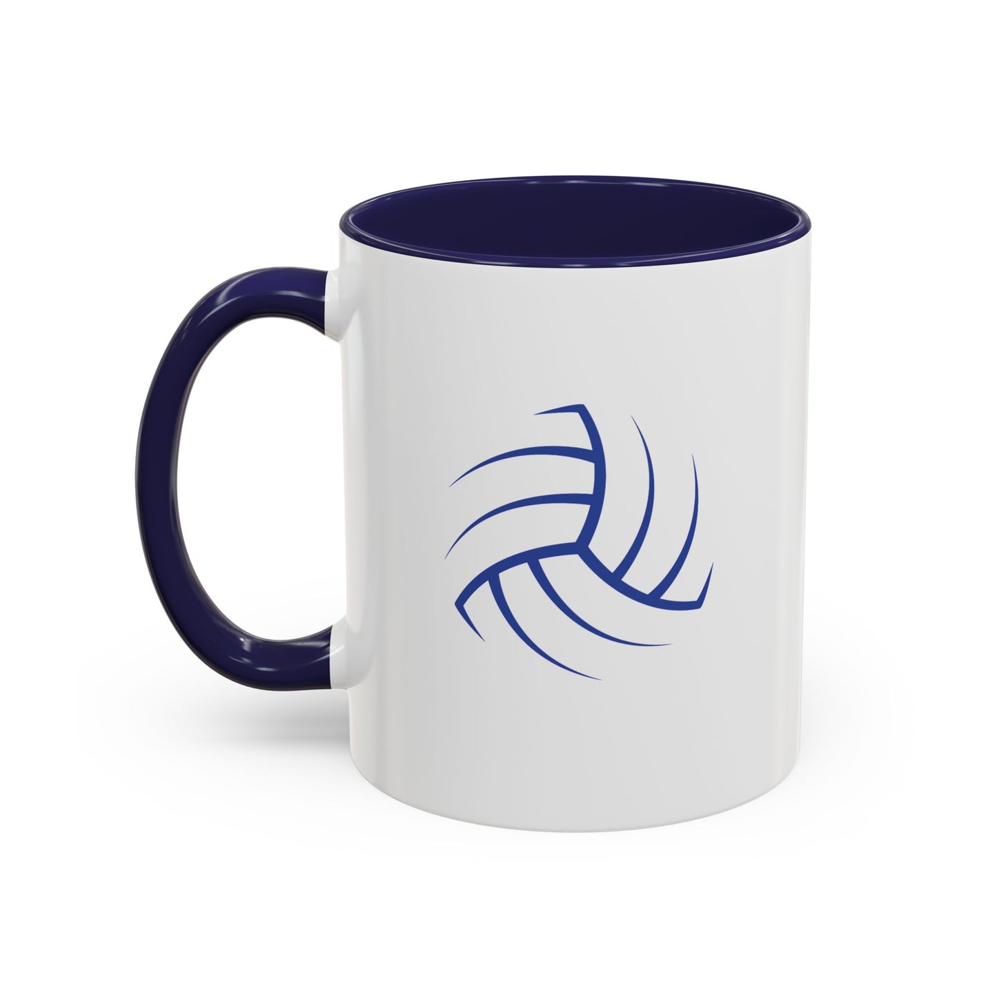 Customise Blue & White Gaelic Football  Coffee Mug