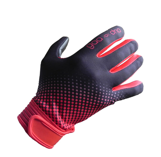 Red/ Black Gaelic Football Gloves