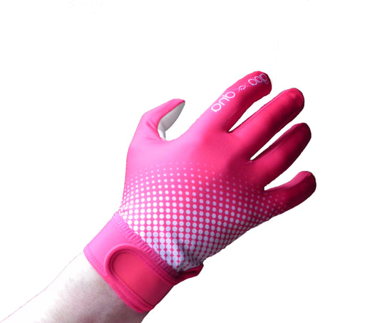 Pink / White Gaelic Football Gloves